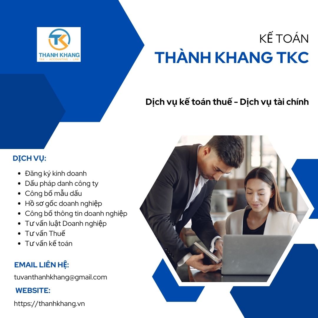 Công ty TNHH Tư Vấn Dịch Vụ Thành Khang