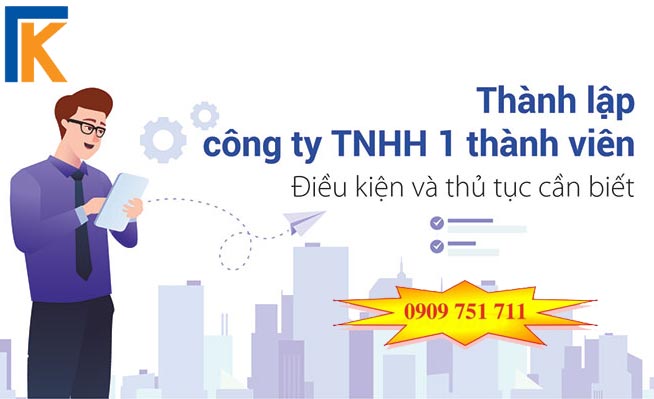 Dịch vụ thành lập công ty TNHH một thành viên trọn gói