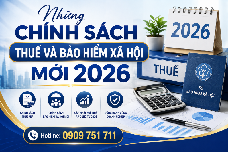 Những Chính Sách Thuế Và Bảo Hiểm Xã Hội Mới 2026: Những Thay Đổi Quan Trọng Doanh Nghiệp Cần Nắm