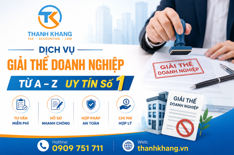Dịch Vụ Giải Thể Doanh Nghiệp Từ A – Z UY TÍN Số 1