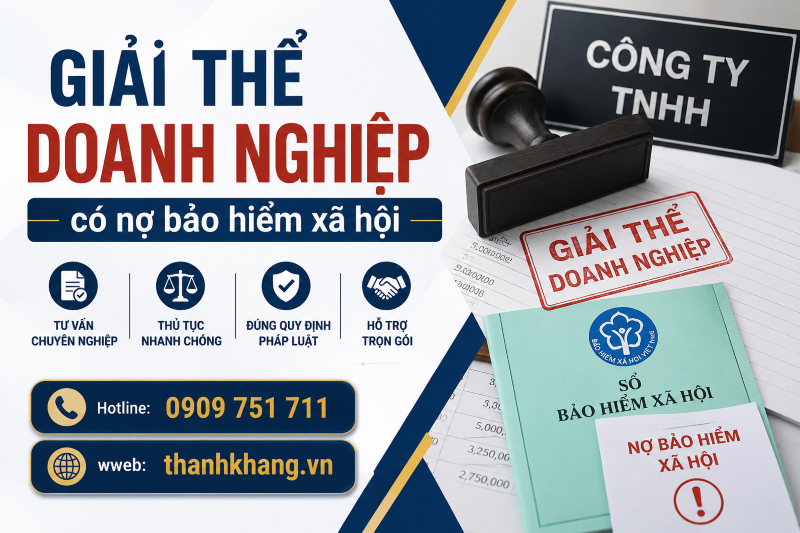 Giải thể doanh nghiệp có nợ bảo hiểm xã hội – Có được giải thể không?